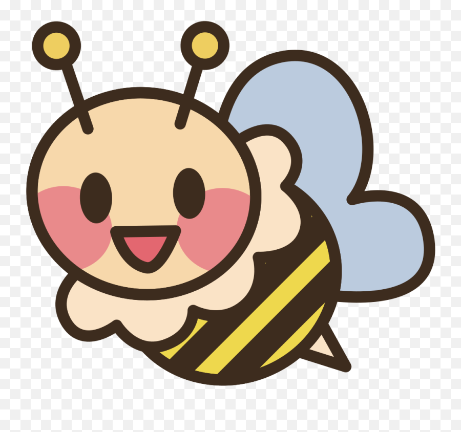 Onlinelabels Clip Art - Cute Bee Png,Cute Bee Png