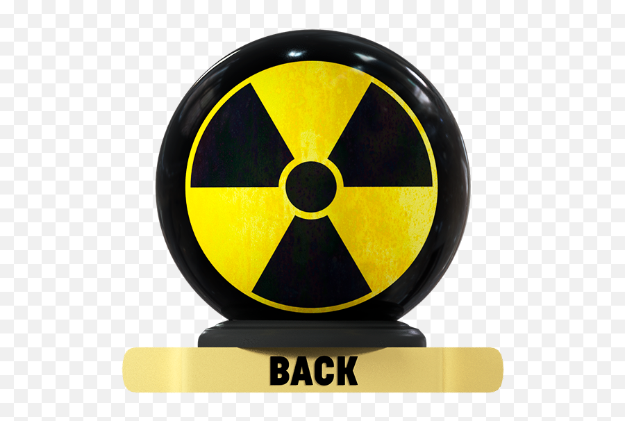 Radioactive Ii - Hammer Black Widow Spare Bowling Ball Png,Radioactive Symbol Transparent