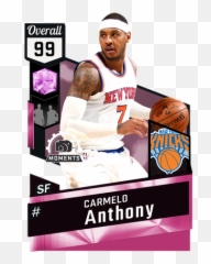 Carmelo Anthony - Nba 2k17 Custom Card 2kmtcentral Dwight Howard 2k Card Png,Carmelo Anthony Png