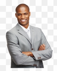 Get My Refund Now - Black Business Man Transparent Full Businessman Png