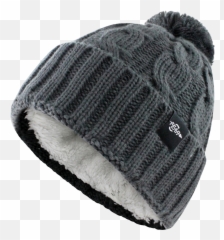 Fear0 Plush Insulated Womens Black Cuff - Knit Cap Png,Beanie Transparent