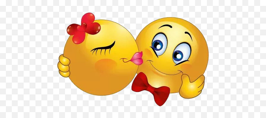 Love Emoji Transparent Png - Happy New Year 2019 Kiss,Kissing Emoji Png