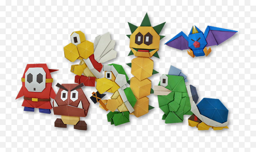 Paper mario origami. Пейпер Марио оригами Кинг. Игра paper Mario: the Origami King. Paper Mario Origami King. Super Mario оригами.