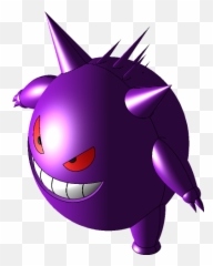 Pokemon Gengar 3d Cad Model Library Grabcad - Cartoon Png,Gengar Png