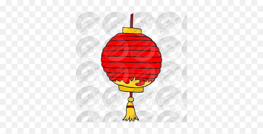 Chinese Lantern Picture For Classroom Therapy Use - Great Clip Art Png,Chinese Lantern Png
