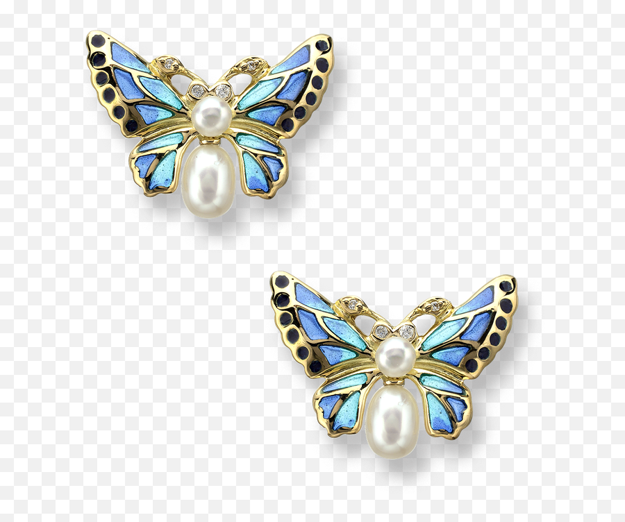 Nicole Barr Designs 18 Karat Gold - Solid Png,Gold Butterfly Png