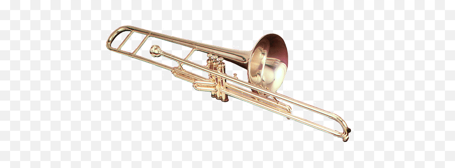 Download Trombone Transparent - Brass Instruments Transparent Background Png,Trombone Transparent
