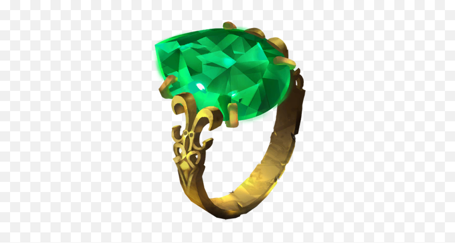 Ring Emerald - Solid Png,Emerald Png