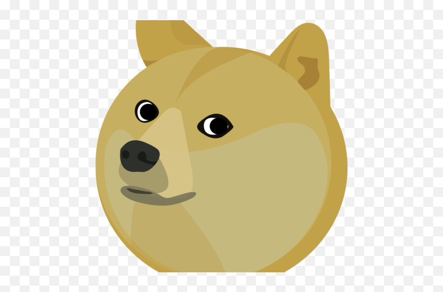 Cropped - Doge Clip Art Png,Dogecoin Png