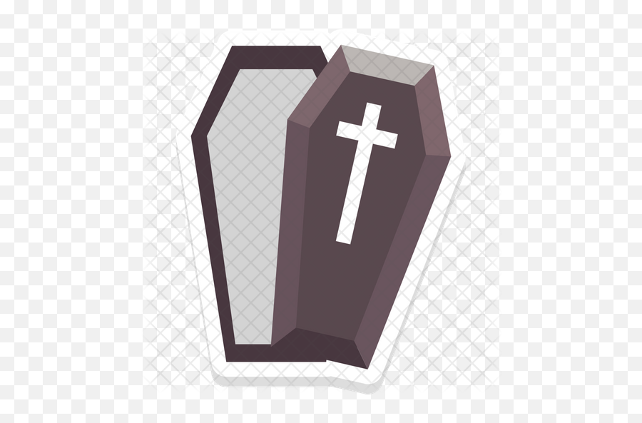 Halloween Coffin Icon - Halloween Coffin Png,Coffin Png