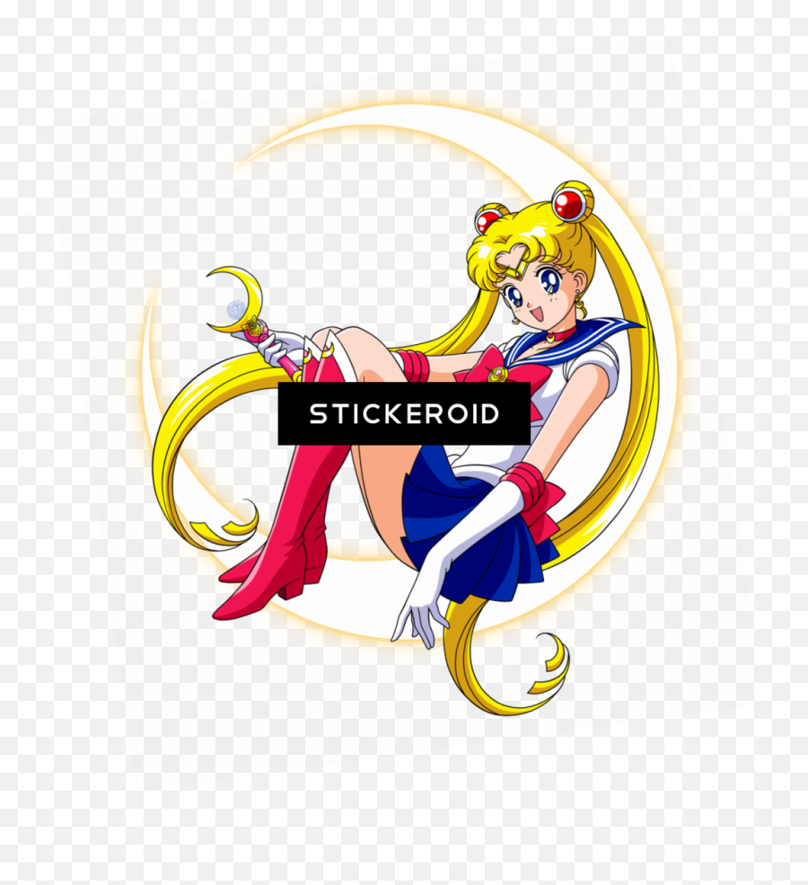 Sailor Moon Anime Fan Package - Anime Sailor Moon Crescent Moon Png,Sailor Moon Logo