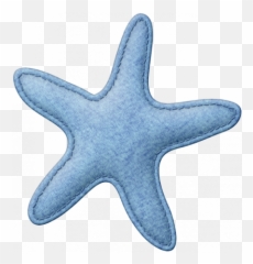 Coastal Starfish Felt - Dot Png,Blue Starfish Logo