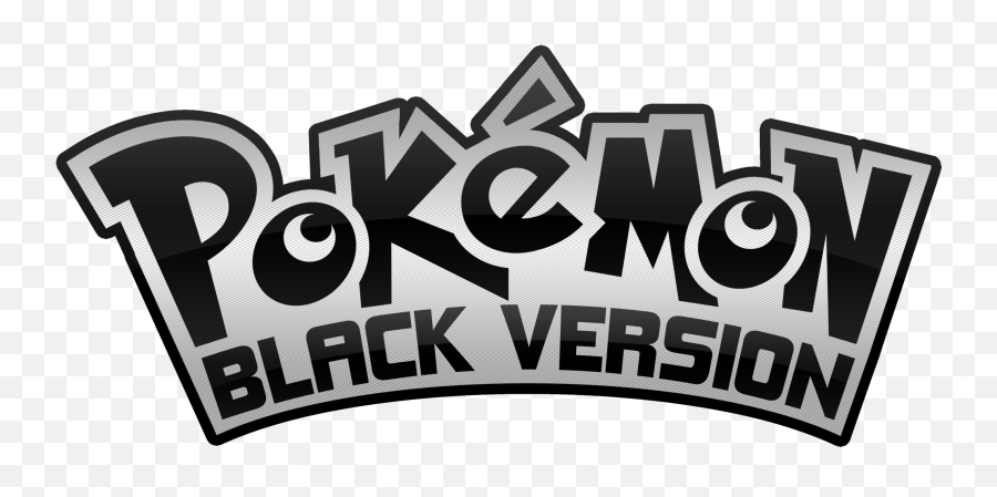 Download Pokemon Logo - Pokemon Black White Logo Png,Pokemon Logo Black And White