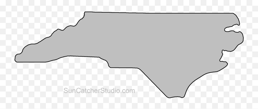 Flag Of North Carolina Clip Art South - North Carolina Map Outline Png,South Carolina Png