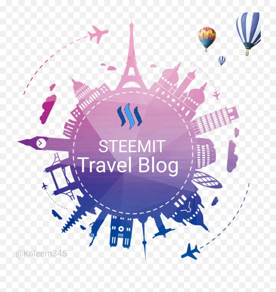 Travel Blogger - Stiker Around The World Png,Blogger Logo