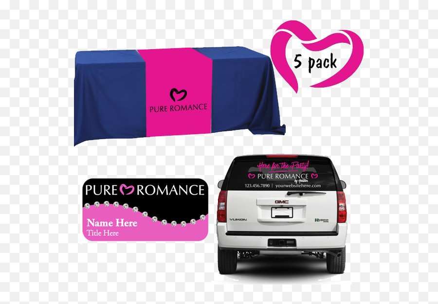 New Consultant Package Decal - Rear Window Car Decal Png,Pure Romance Logo Transparent