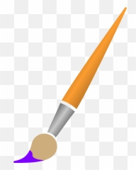 Paint Brush Clipart Transparent - Clear Background png