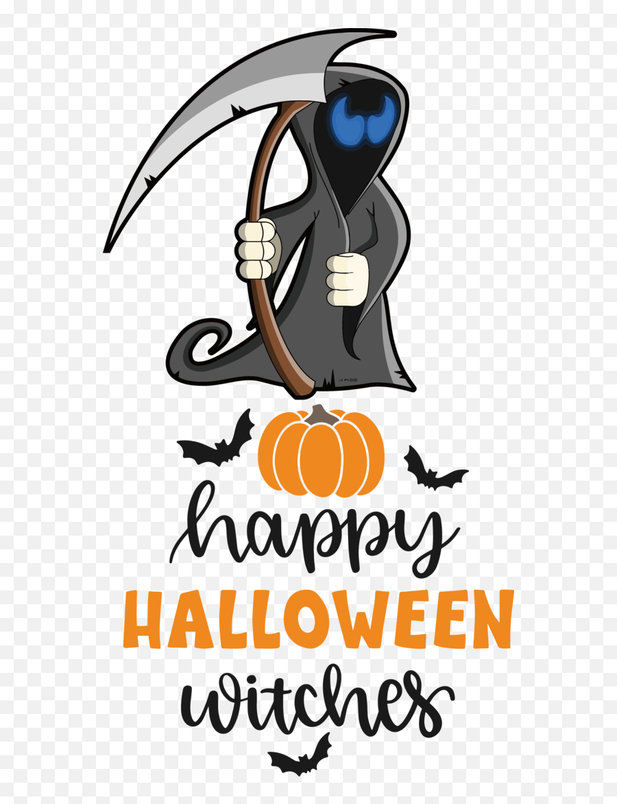 Halloween Logo Text Design For Happy - Fictional Character Png,Halloween Logo Png