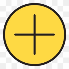 Plus - Free signs icons Yellow Icon Png