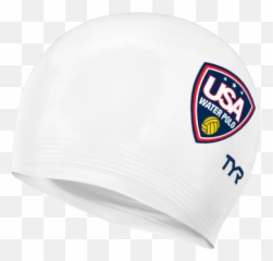 Tyr Usa Water Polo Latex Adult Swim Cap - Usa png