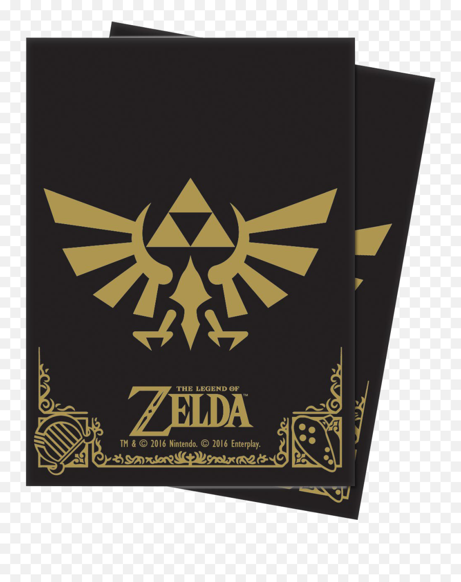 The Legend Of Zelda - Twilight Princess Hylian Crest Full Zelda Card Sleeves Png,Twilight Princess Logo