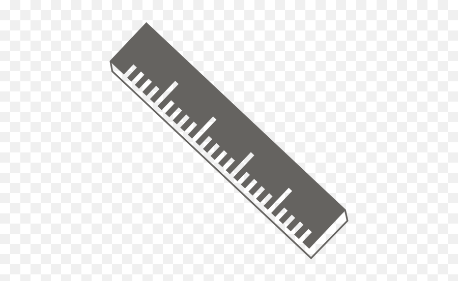 Straight Ruler Grey Icon - Transparent Png U0026 Svg Vector File Horizontal,Ruler Icon