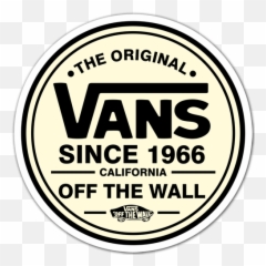 Vans Sticker Design Logo - Original Off The Wall png