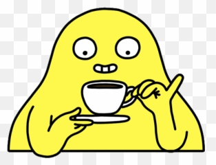 Top Mino Reaction Stickers For Android U0026 Ios Gfycat - Sip Tea Cartoon Gif png