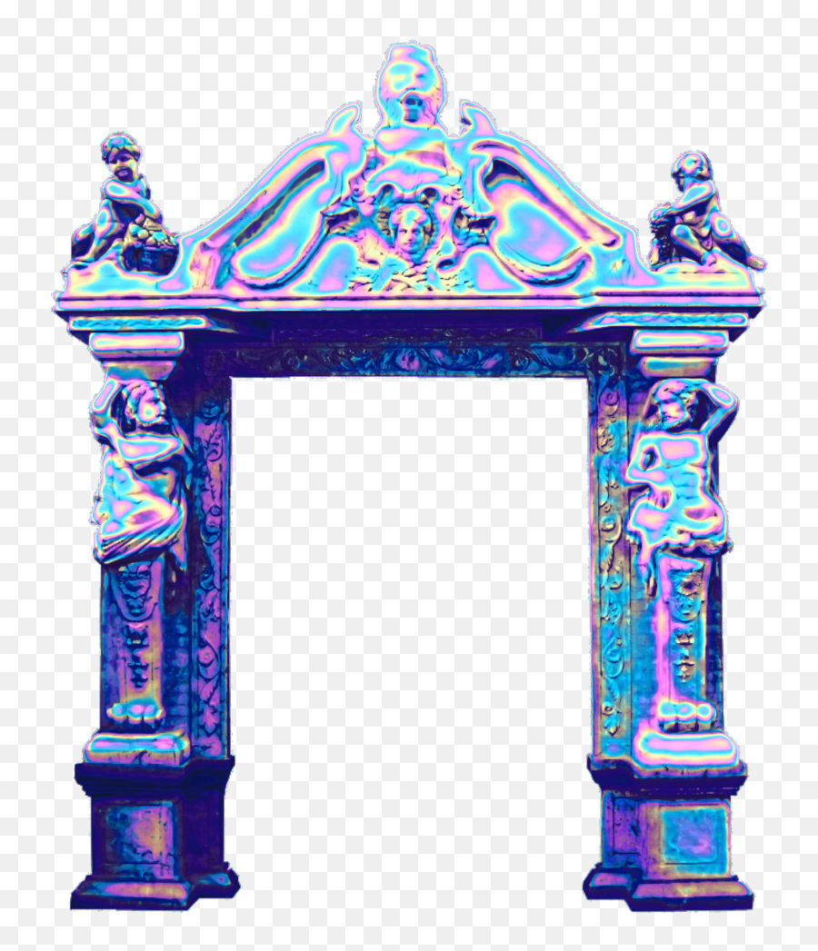 Roman Columns Png - Greek Columns Vaporwave,Doorway Png