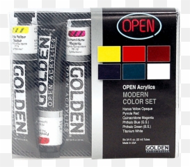 Golden Open Acrylic Introductory Set - Acrylics png
