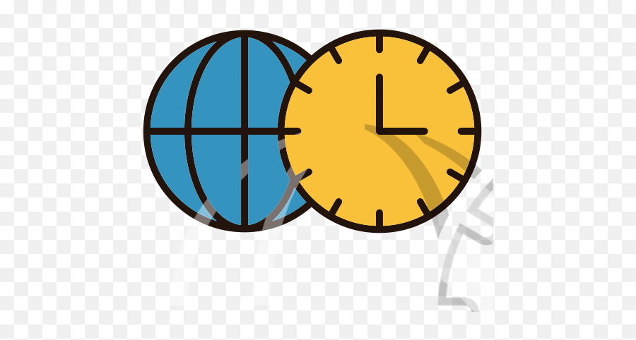 Time Zones Vector Icons Free Download In Svg Png Format - Dot,Zones Icon