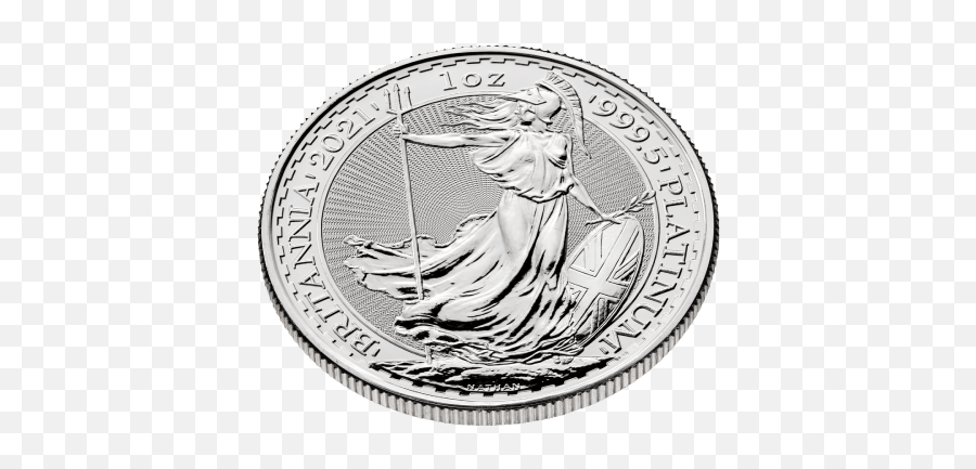 2021 1 Oz Britannia Platinum Coin - 1 Oz Platinum Britannia 2021 Png,Coin Flip Icon