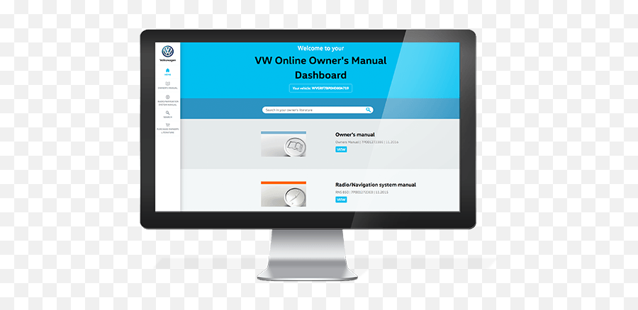 Volkswagen Online Owneru0027s Manuals Official Vw Digital - Sharing Png,Auto Manual Icon