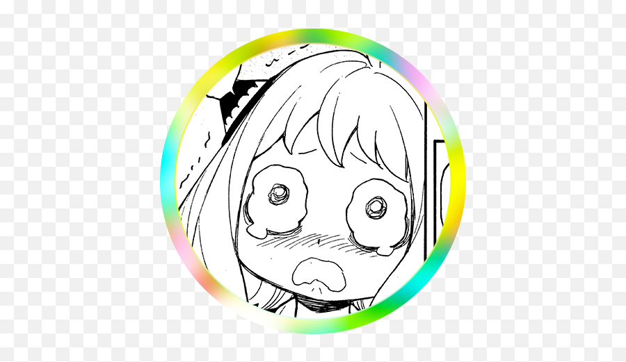 Anya Reaction Faces Collection - Dot Png,Popuko Icon