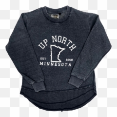 Minnesota Icon Crew Sweatshirt - Long Sleeve png