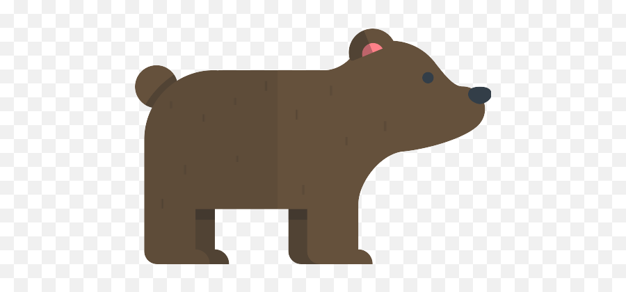 Bear Vector Svg Icon 29 - Png Repo Free Png Icons Flat Animal Png,Grizzly Icon