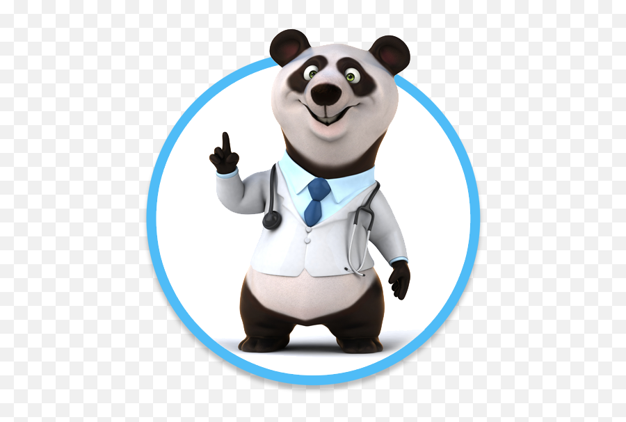 Sick Child Visit - Alliance Pediatrics Of Fort Worth Panda In A Suit And Tie Png,Christmas Panda Icon