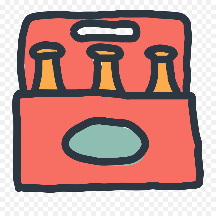 The Beer Run - Drawing Png,Six Pack Icon