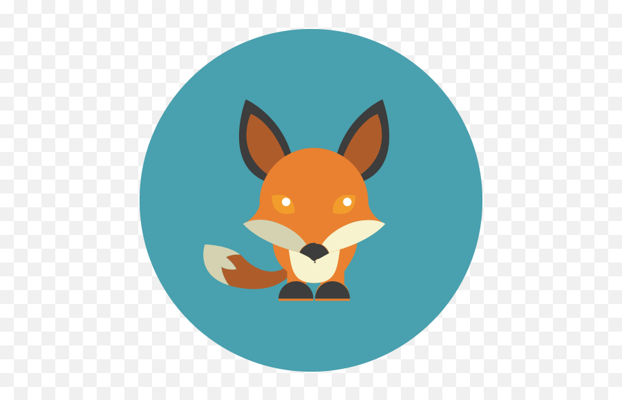 Fox Icon In Infographic Style - Hayvanlar Hakknda Ilginç Bilgiler Png,Fox Icon Png