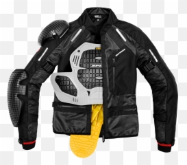 Armored Leather Jacket - bsmsupplyorg Spidi Base 1 Armor Jacket png