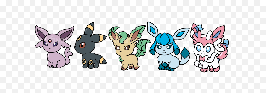 Draw Cute Pokemon Doodle Art And Fakemon Anime By Faiahaato - Happy Png,Umbreon Icon