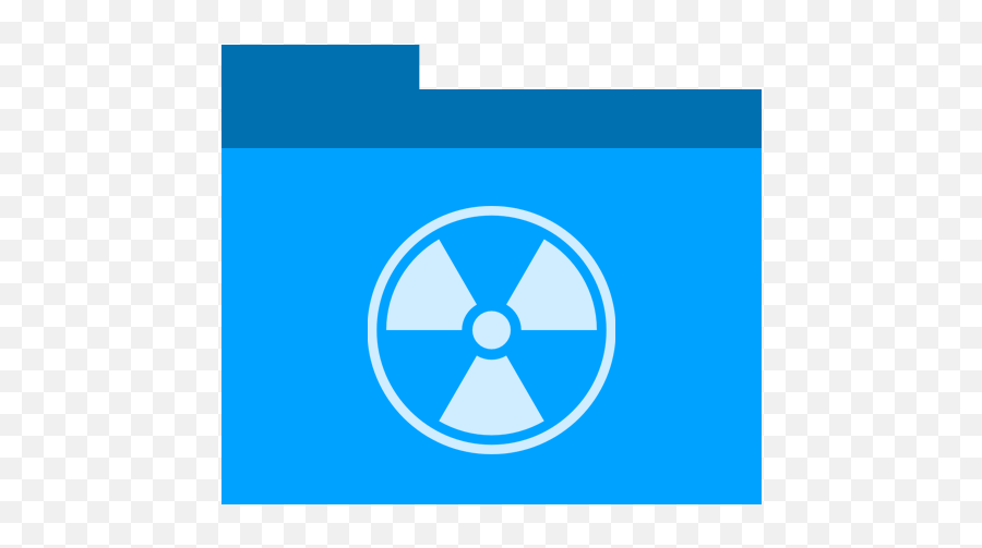 Burn Icon Phlat Blue Folders Iconset Shaunkleyn - White Radioactive Icon Png,Burned Icon