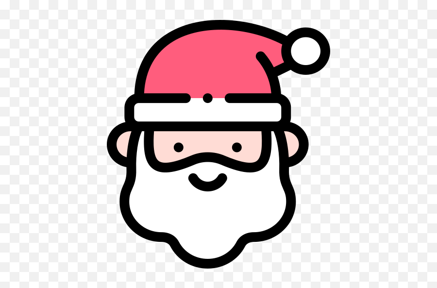 Santa Claus Free Vector Icons Designed By Freepik Png Pretty Christmas Icon