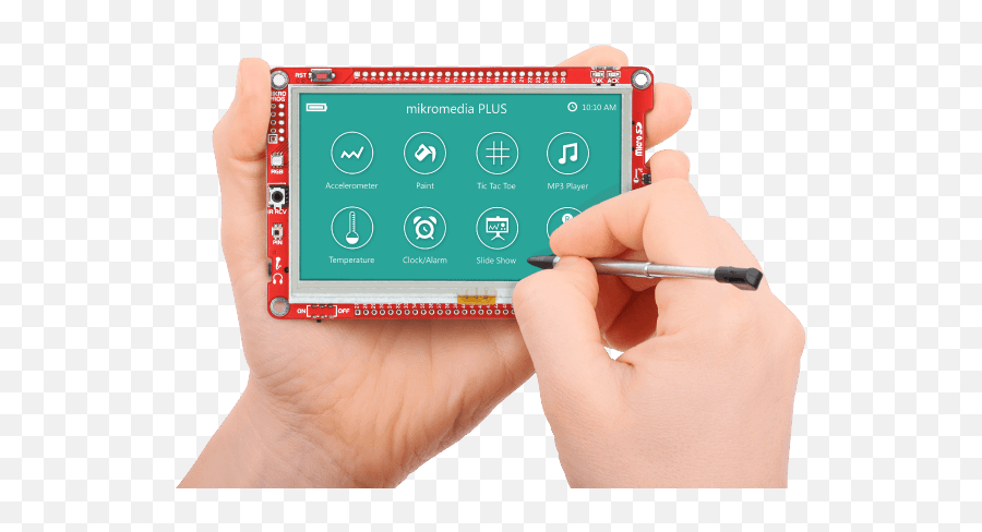 Mikromedia Plus For Pic32mx7 - Mikroelektronika Png,Nuforce Icon Hdp Manual