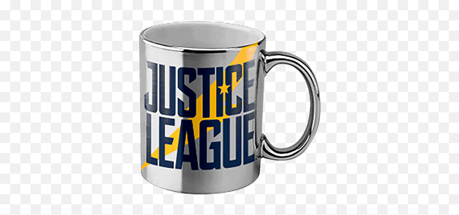 Dc Comics - Justice League Logo Metallic Mug Coffee Cup Png,Justice Logo