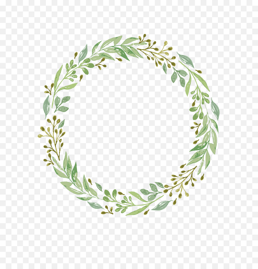 Decorative Leaf Png Photos - Leaf Circle Frame Png Clipart Leaf Border Png,Leaf Png