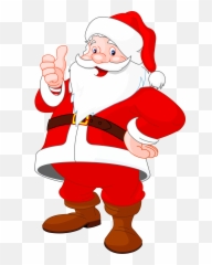 Cartoon Santa Hat Png - Santa Claus Clipart Png Free Transparent Background