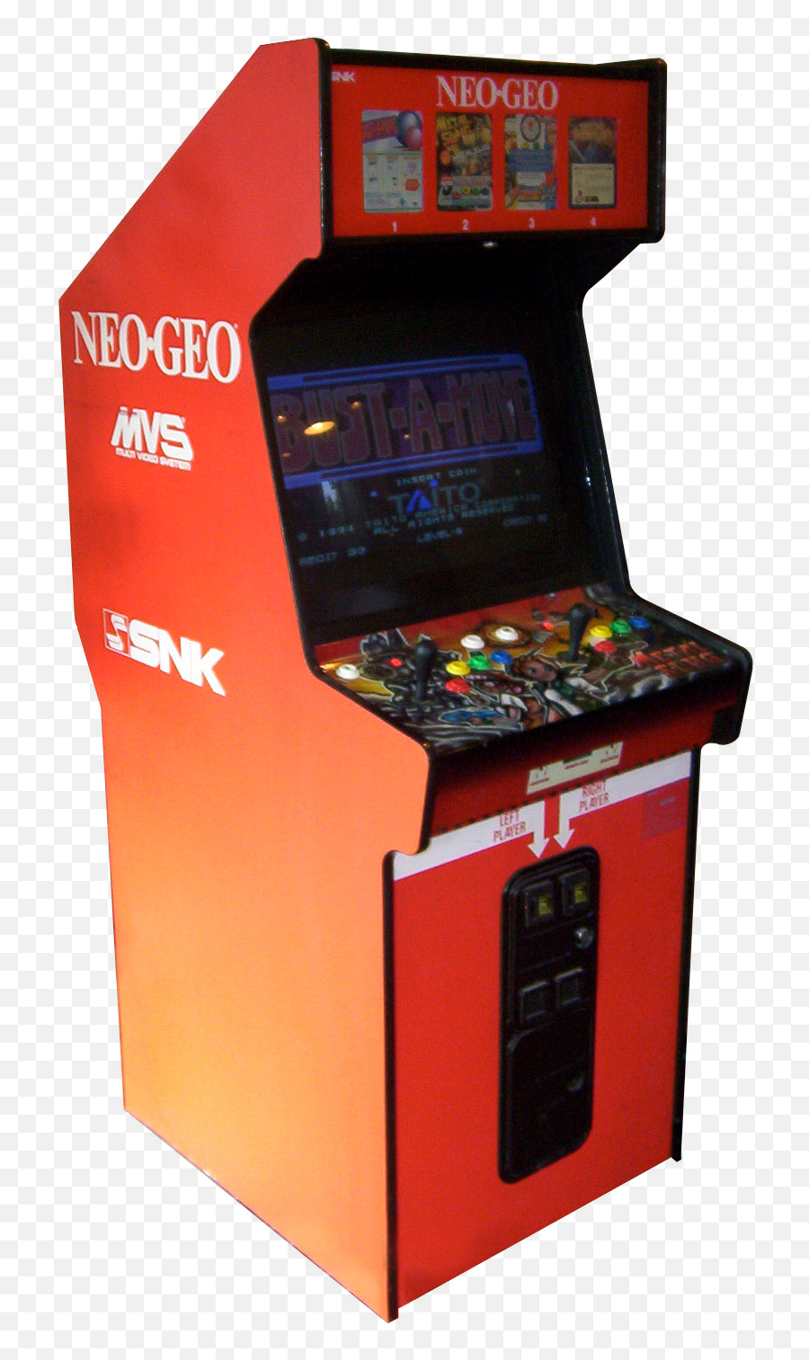 Neo Geo Full - Arcade Neo Geo Png,Arcade Cabinet Png