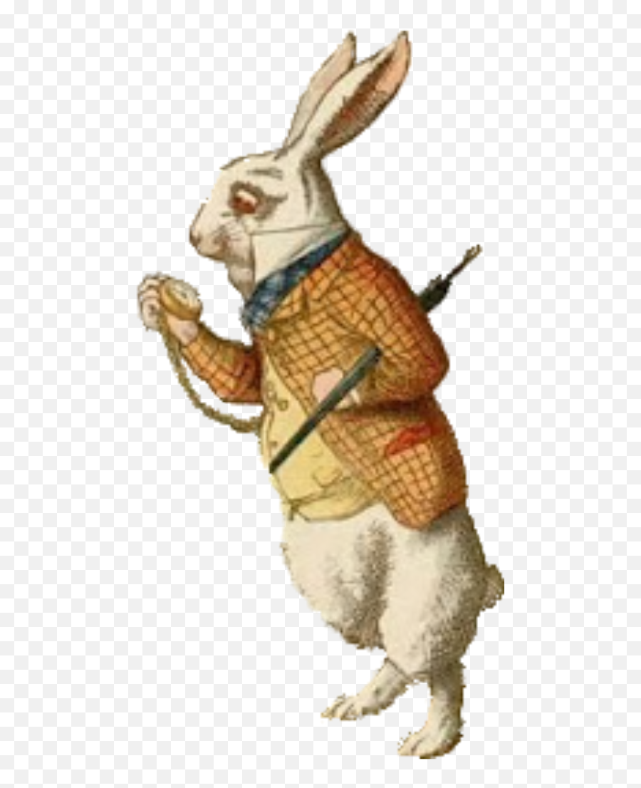 Vintage Alice In Wonderland Cut Out Pngs - White Rabbit Sir John Tenniel,Alice In Wonderland Png