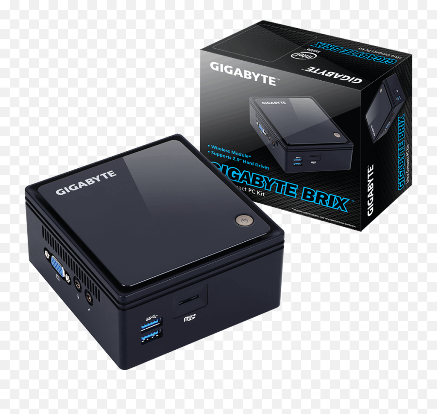 Gb - Bace3160 Rev 10 Minipc Barebone Brix Gigabyte Gb Bace 3150 Png,Computadora Png